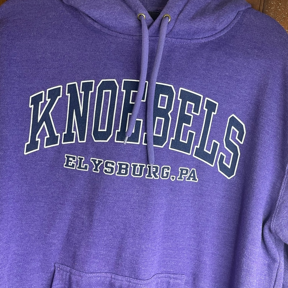 ⭐️Knoebel’s Grove, Elysburg, PA, Purple Hoodie 2XL - Picture 2 of 5